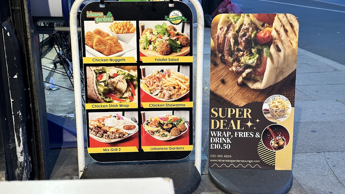 Lebanese Gardens Menu - Image 2