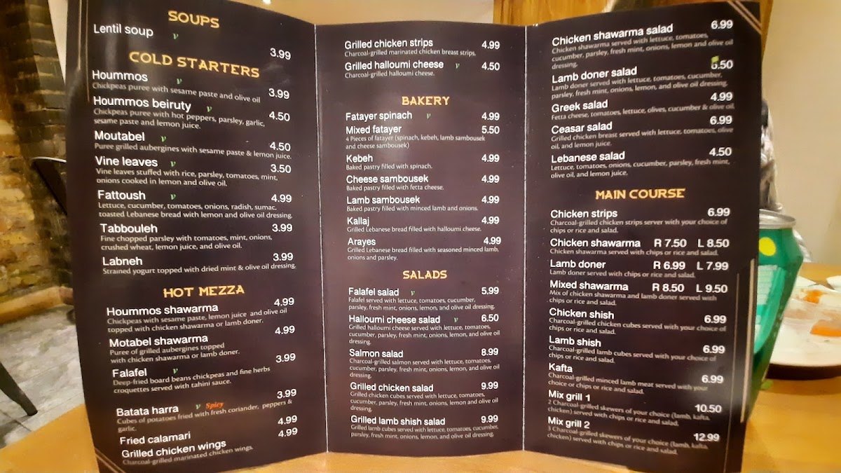 Lebanese Gardens Menu - Image 5